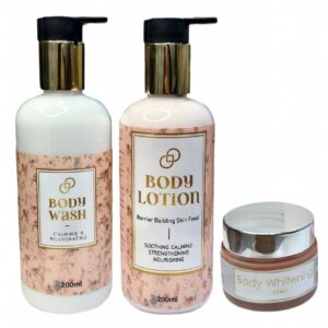 Combo:- Body Wash, Body Lotion, Body Whitening Cream